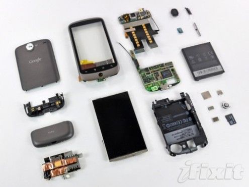 Google Nexus One w częściach [zdjęcia] 1