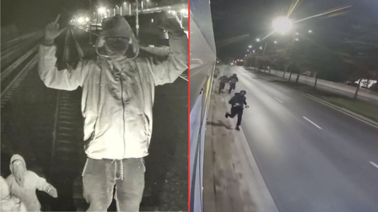 Wandale zniszczyli tramwaj. Nagranie z Wrocławia