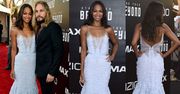 Zoe Saldana z mężem na premierze "Star Treka"