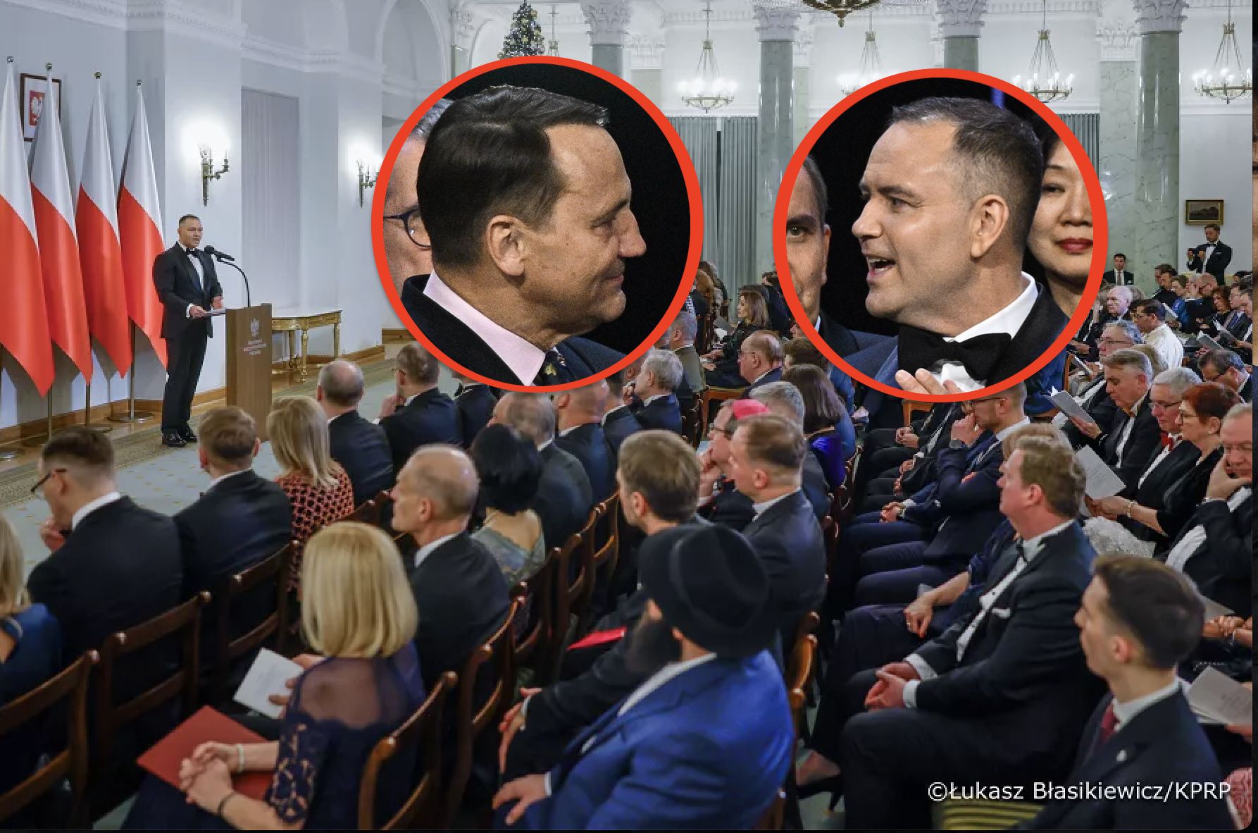 wiadomości,aktualności,WP Wiadomości Unikalna chwila. Serdeczna relacja między Nawrockim a Sikorskim