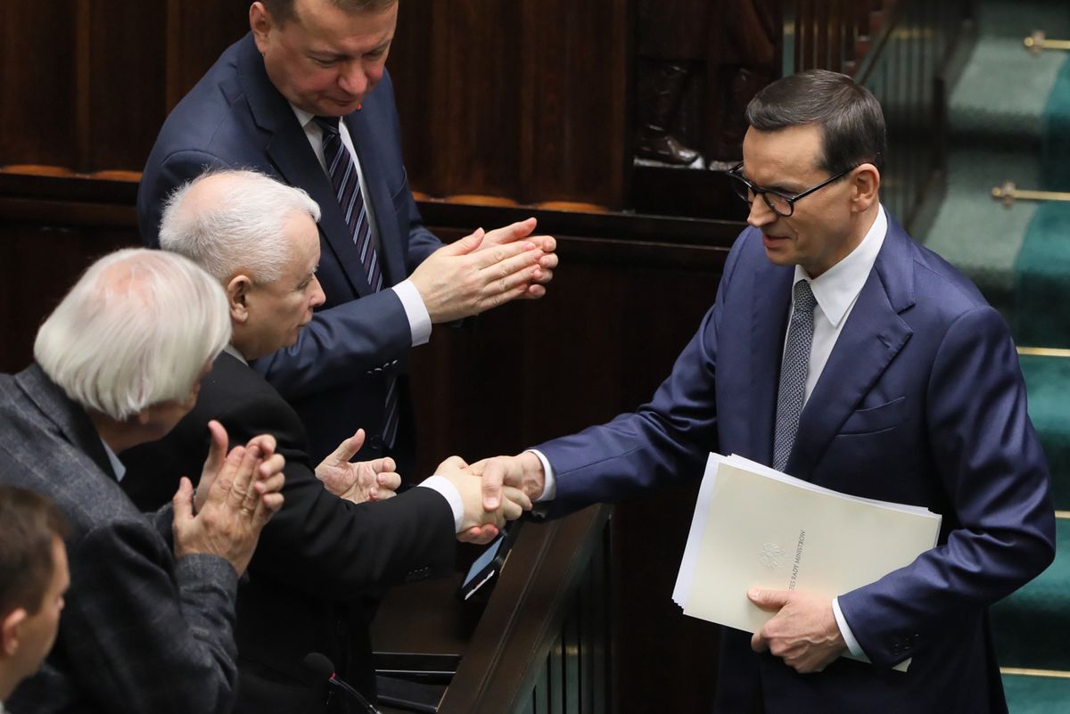Premier Morawiecki zapewnił, że Polska powinna zostać w UE