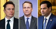 Sikorski, Rubio i Musk. Media: "Dołek" transatlantyckich relacji