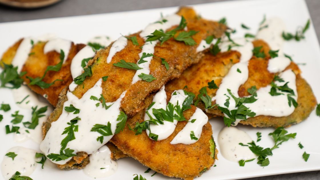 Placki z cukinii- Pyszności