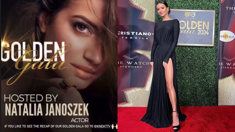 Natalia Janoszek jednak nie prowadziła imprezy przed Złotymi Globami? Oto dowody