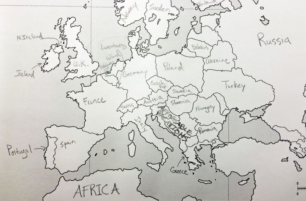 Gdzie leży Polska? Amerykanie wskazują kraje w Europie 16