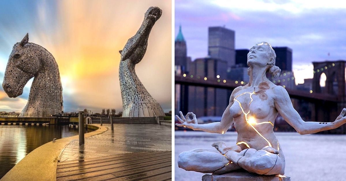 Sztuka w przestrzeni publicznej. 25 spektakularnych rzeźb, które wywołują szybsze bicie serca