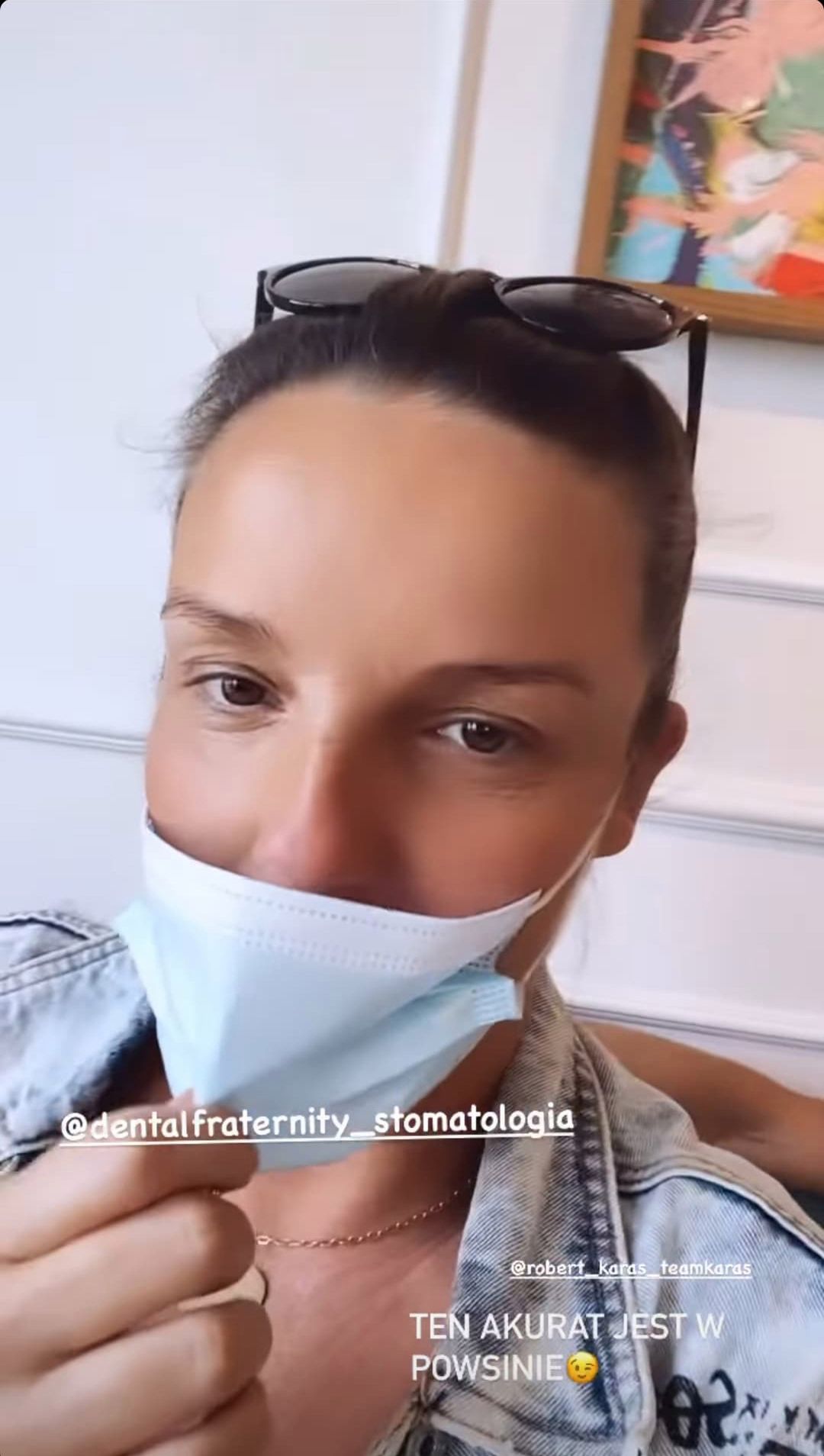Agnieszka Włodarczyk u dentysty