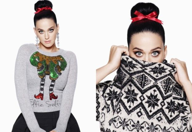 Świąteczna Katy Perry w reklamie H&M