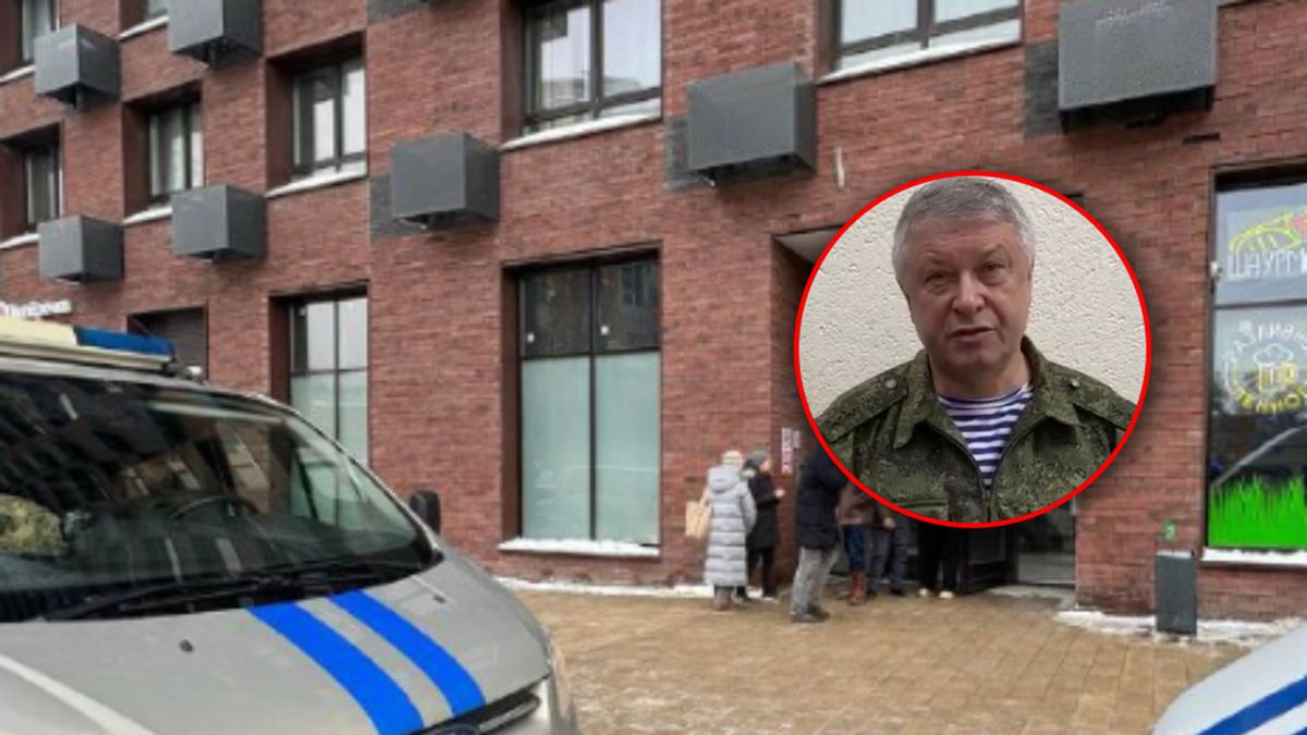 Rosyjski generał postrzelony w Moskwie.