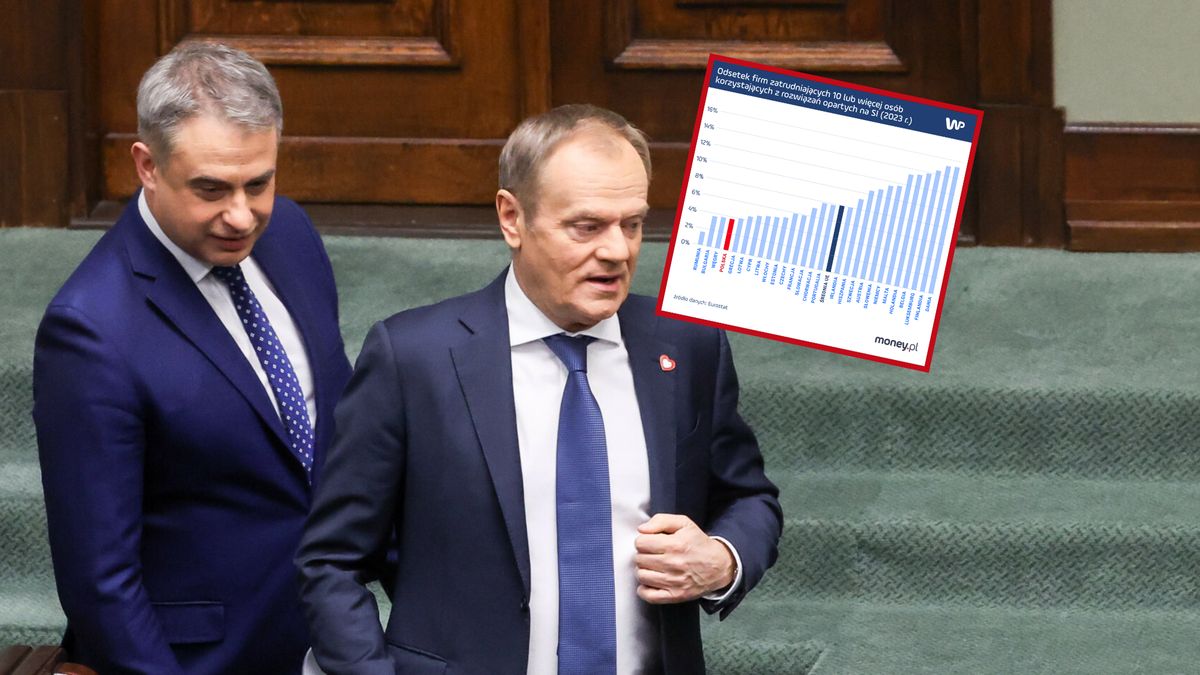 Minister cyfryzacji Krzysztof Gawkowski i premier Donald Tusk. Nowy rząd ma szansę przygotować Polskę na rewolucję AI 