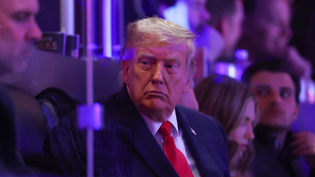 Trump wygwizdany podczas meczu NBA.