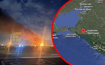 Płonie rafineria w Ilsku. Sztab Ukrainy ujawnia detale nocnego ataku