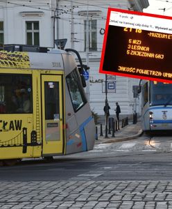 "Tramwaj za 1441 minut". Tego we Wrocławiu jeszcze nie było