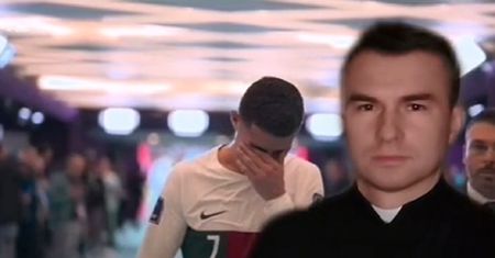 Ksiądz spojrzał na Ronaldo i dał mu ważną radę. To powinien zrobić