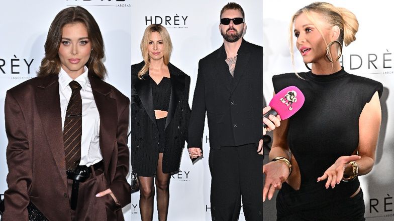 Tłum znanych twarzy na imprezie marki kosmetycznej