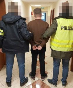 Widząc policjantów schował klucz do buzi. Miał powód takiego zachowania