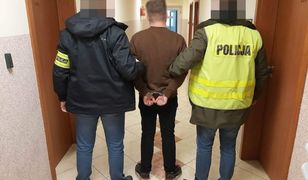 Widząc policjantów schował klucz do buzi. Miał powód takiego zachowania