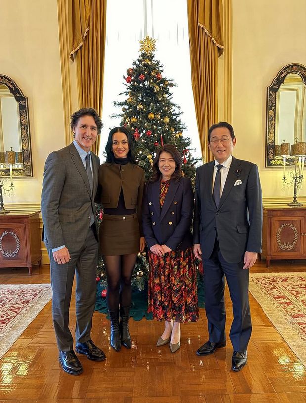 Katy Perry i Justin Trudeau