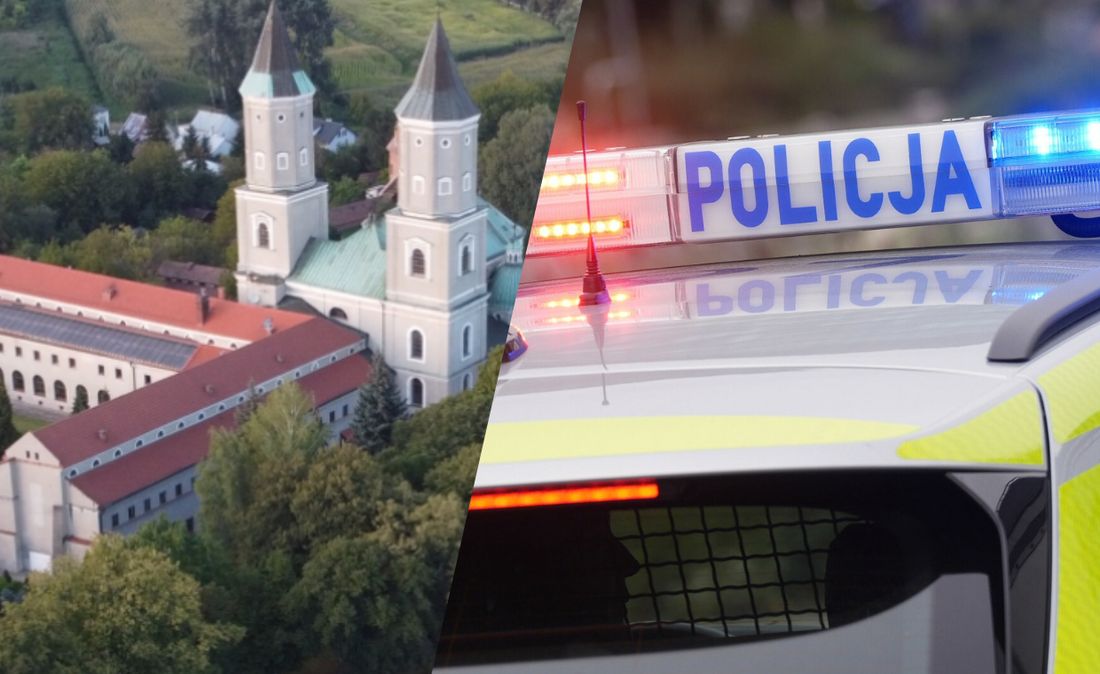 Atak nożownika na terenie klasztoru. Są ranni