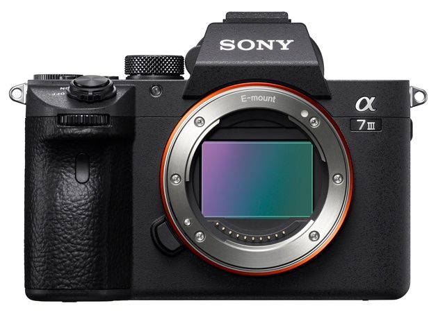 Sony A7 III przód sensor