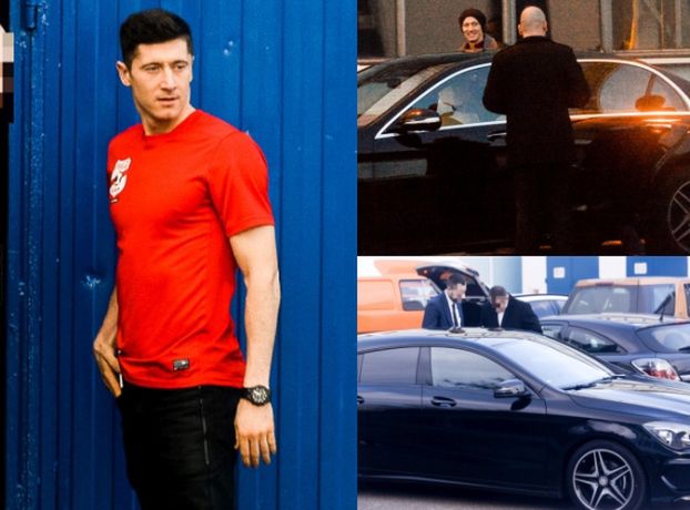 Robert Lewandowski kręci reklamę i... dostaje nowego mercedesa! (FOTO)