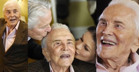Tak Kirk Douglas świętował setne urodziny w Beverly Hills! (ZDJĘCIA)