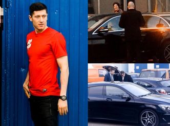 Robert Lewandowski kręci reklamę i... dostaje nowego mercedesa! (FOTO)