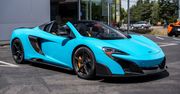 Wyjątkowy McLaren 675LT Spider ubrany w lakier Fistral Blue