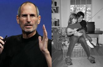 Steve Jobs na zdjęciu z niechcianą córką. Przez lata wypierał się ojcostwa