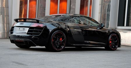 Czarny jak… fortepian – Anderson R8 V10 Hyper Black Edition (2011)