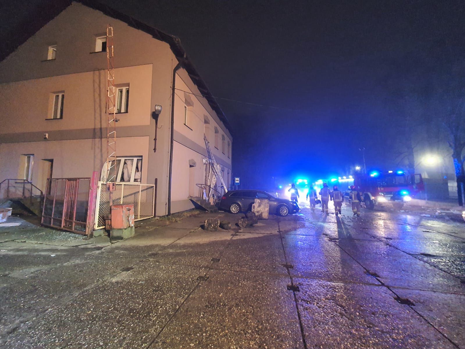 Akcja strażaków w Czechowicach-Dziedzicach