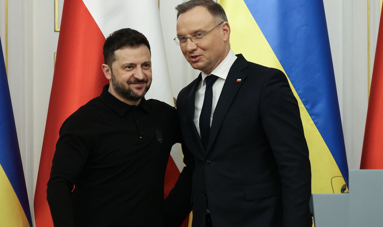 Szczyt w Wilnie. Spotkanie Dudy i Zełenskiego