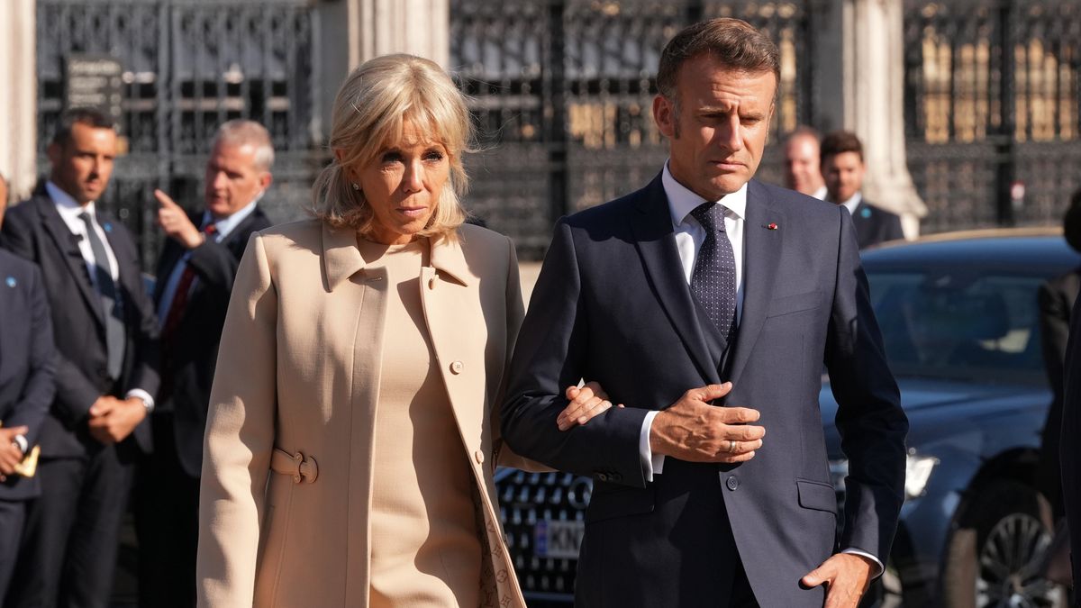 Emmanuel Macron i Brigitte Macron 