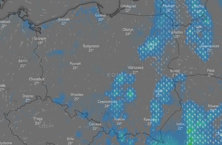 Pogoda na 27 lipca. IMGW ostrzega - sprawdź, gdzie jest burza