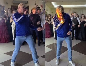 Dyrektor szkoły jak Skolim. Nagranie ze studniówki niesie się po sieci