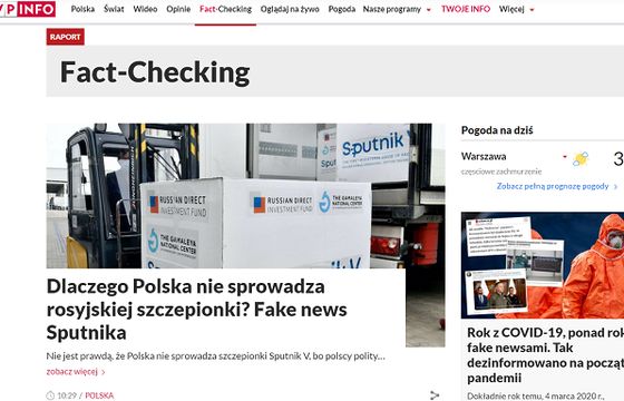 Serwis TVP.Info będzie rozwijał sekcję fact-checkingową
