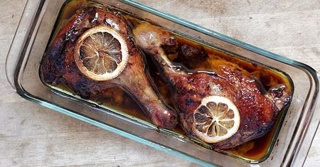 Przepis na miodowy confit z kaczki