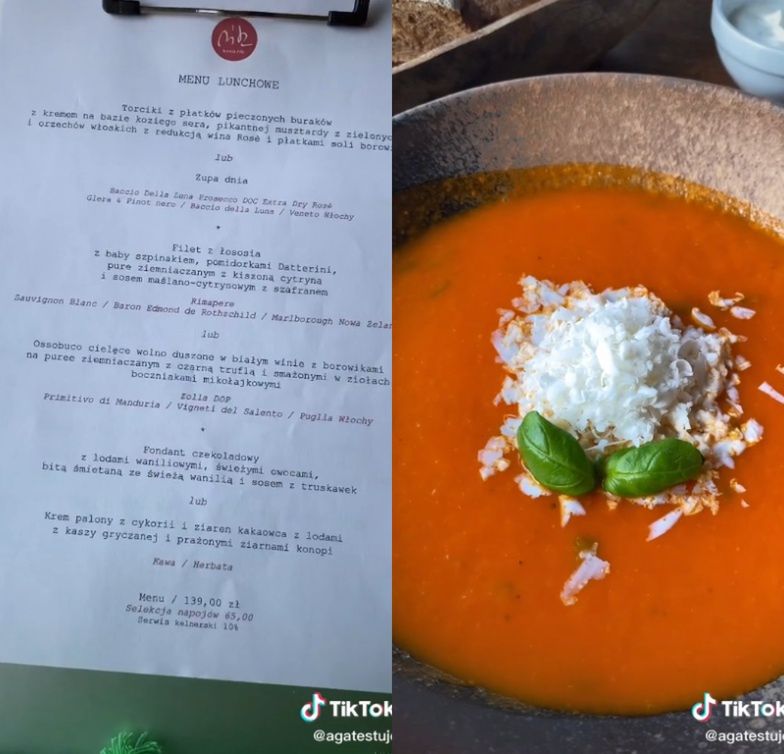 Tiktokerka miażdży restaurację zwyciężczyni "MasterChefa"