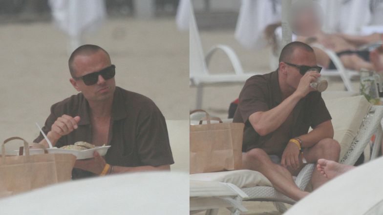 Marcin Hakiel wypoczywa w Sopocie