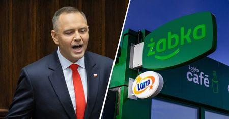 Żabka zapytała o Nawrockiego. Klienci byli zdumieni