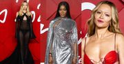 Tłum gwiazd na British Fashion Awards 2022: Błyszcząca Naomi Campbell, roznegliżowana Rita Ora i Lila Moss w przezroczystej kreacji (ZDJĘCIA)