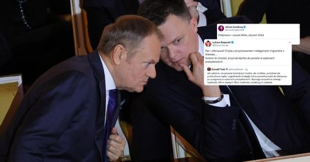 Tusk napisał o spotkaniu Hołowni z PiS. Komentarze w sieci
