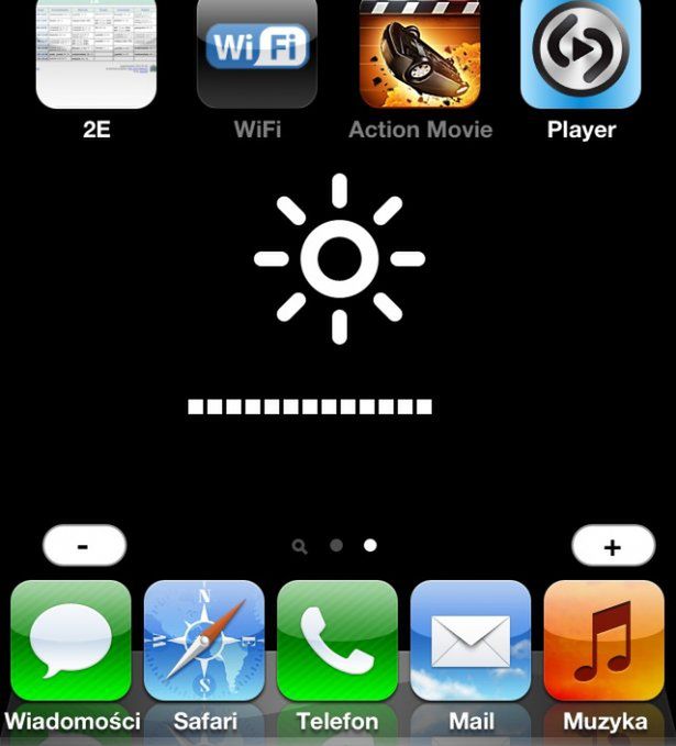 Wygodny sposób zarządzania jasnością ekranu w iOS