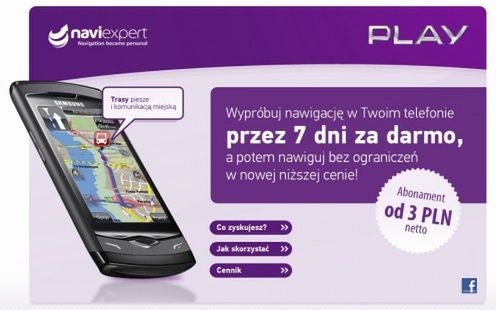 Play - Navi Expert 6.1 na okres próbny, również dla Androidów [wideo]