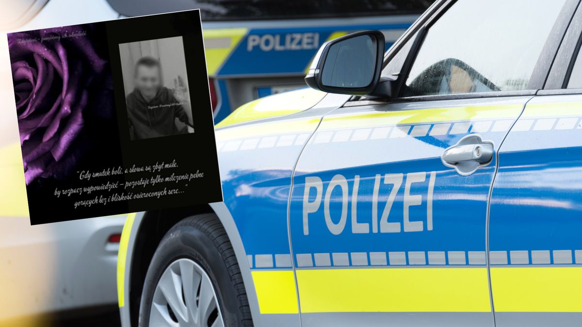 Ciało Patryka znaleźli w niemieckim lesie