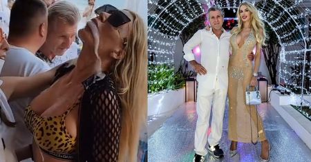 Aneta Glam z "Żon Miami", powołując się na sukces partnera, tłumaczy: "Jeśli teraz oblewamy się szampanem to bardzo ZASŁUŻENIE"