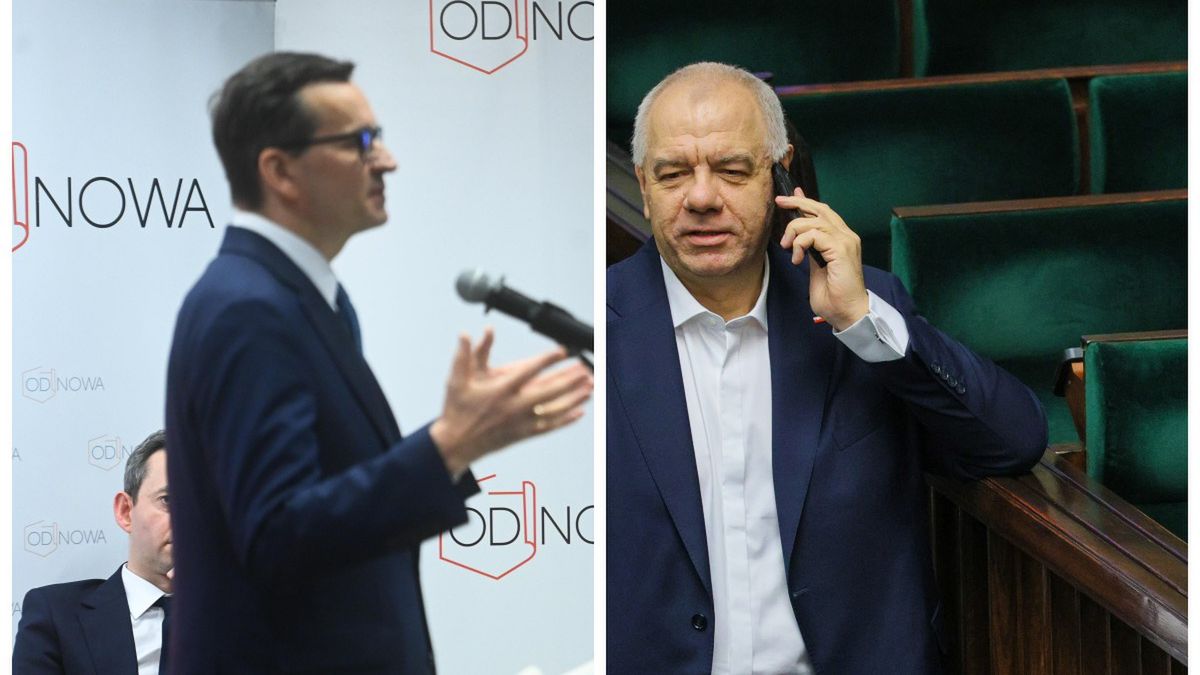 Poseł Jacek Sasin ocenił wystąpienie Mateusza Morawieckiego do p