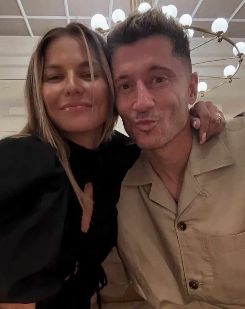 Anna i Robert Lewandowscy