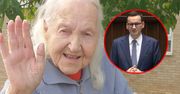 Ma 96 lat i żegna Morawieckiego. Nagranie już jest hitem