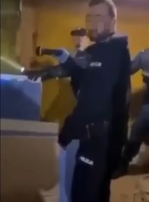 Policja u "opętanej" kobiety. Film z interwencji jak z horroru